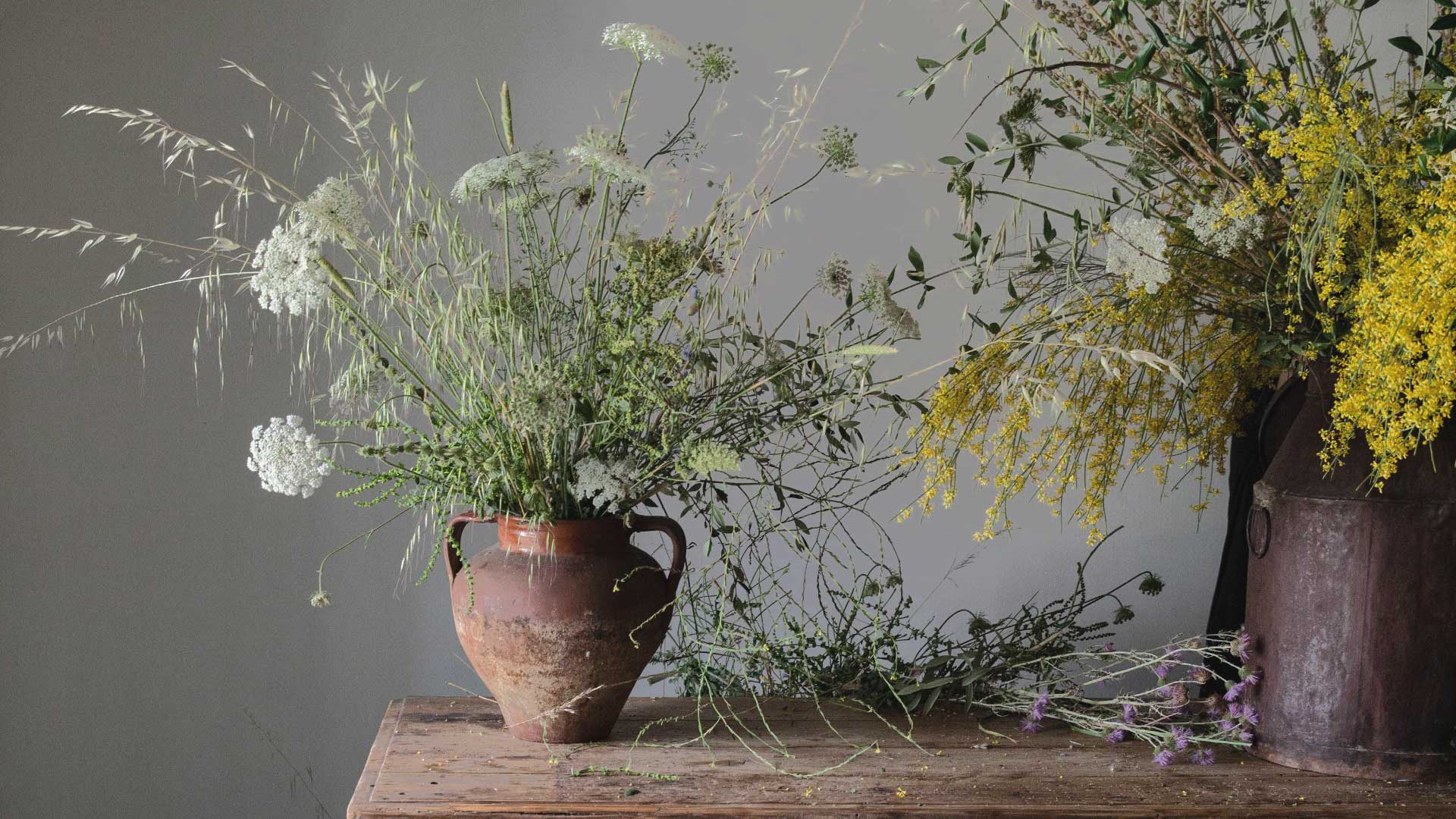 Foraging and floral composition 
